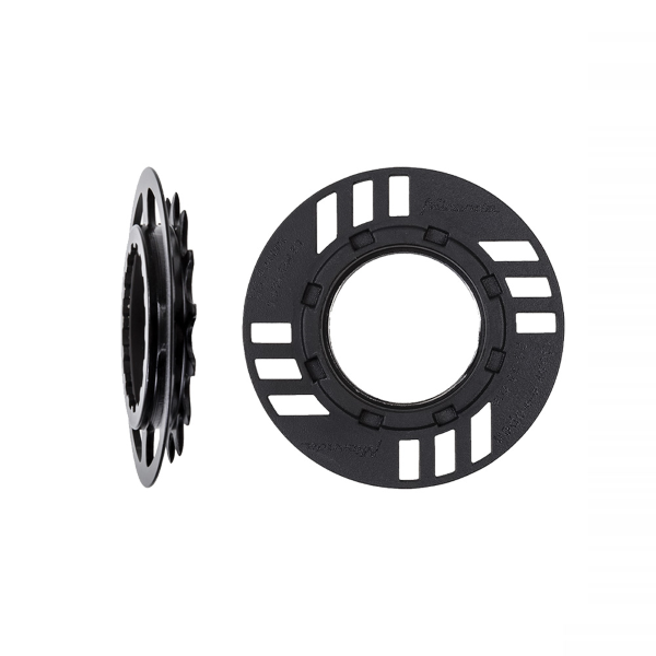 Bosch - Piñón con protector Miranda 16 dientes, desplazamiento 3 mm, para bicicleta eléctrica GEN2, negro