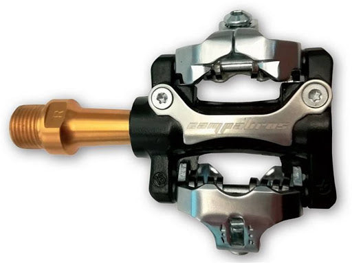 Campabros Pedals MTB with quick release pivot in titanium