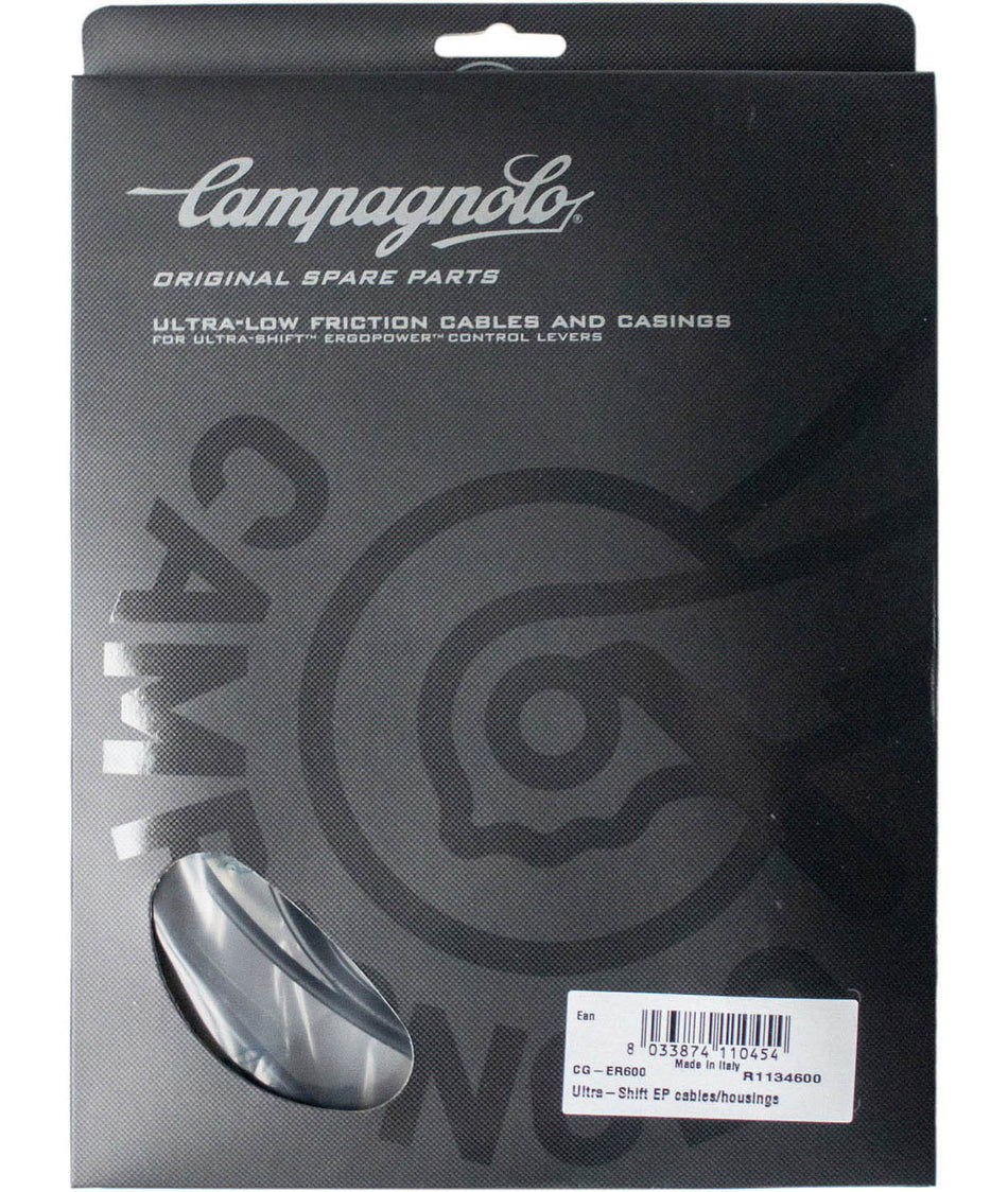 Campagnolo Ergopower Ultrashift 10s/11v cables and housings.