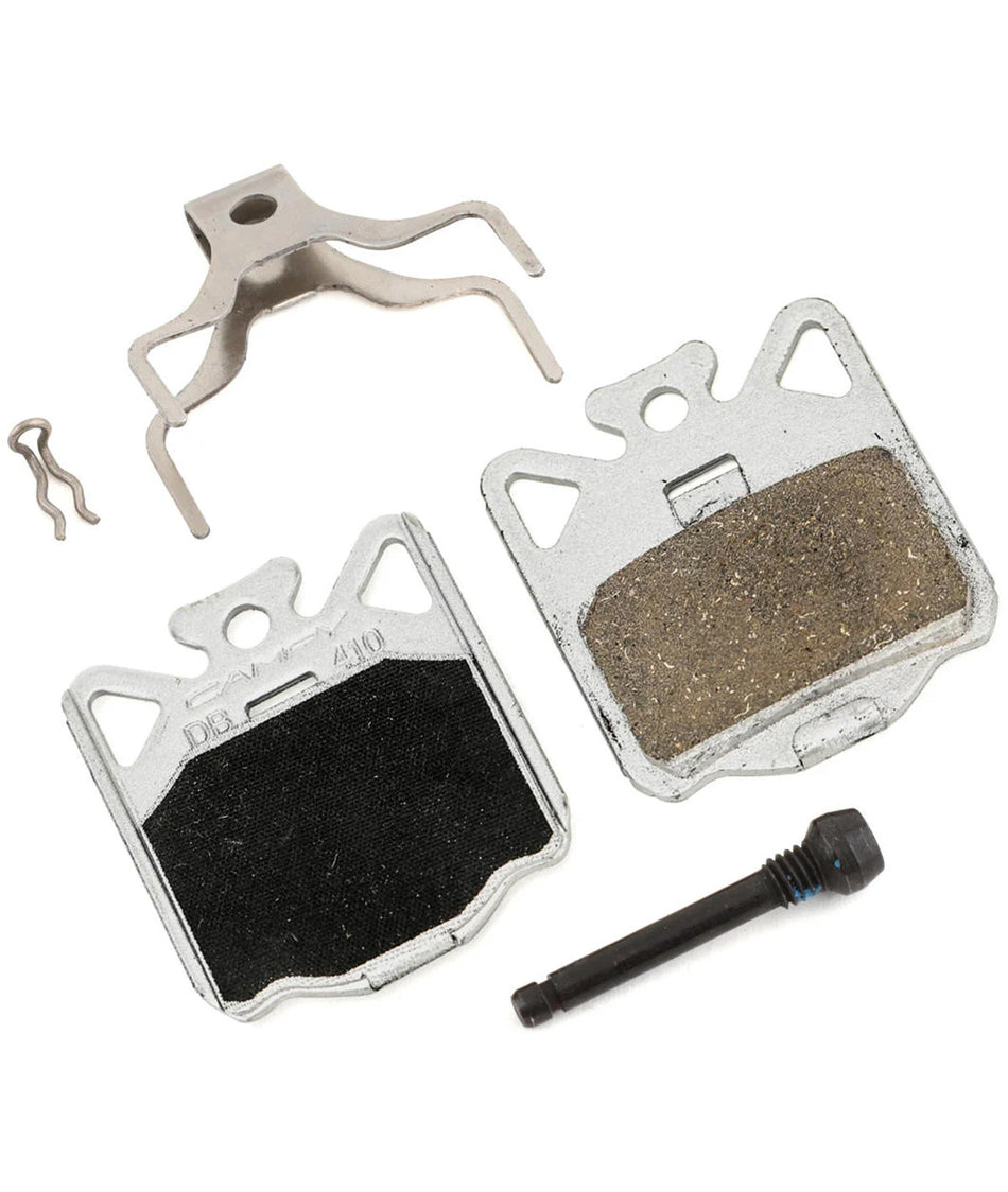Plaquettes avec support aluminium (2 pz) Campagnolo, kit axe et ressort