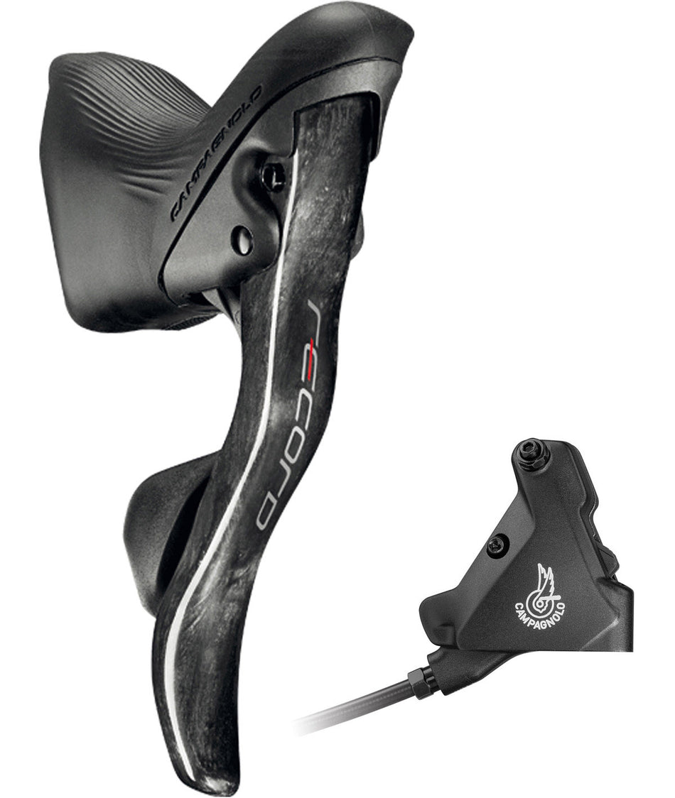 Campagnolo Ergopower DB Left Record 12v. + Rear Caliper 140 with Oil