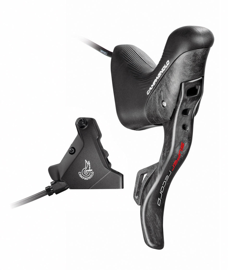 Campagnolo Ergopower DB Right Super Record EPS 12v. + Rear Caliper 160 with Oil