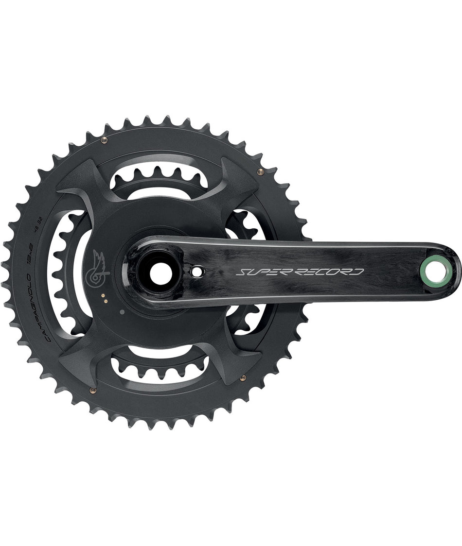 Juego de bielas Super Record WRL Pro-Tech Carbon 12v. con medidor de potencia
