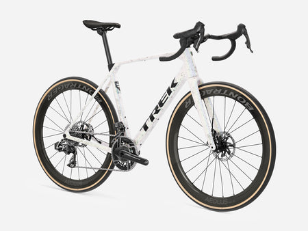 Trek Domane SLR 9 AXS Gen 5 Mother of Pearl/Silver Marble