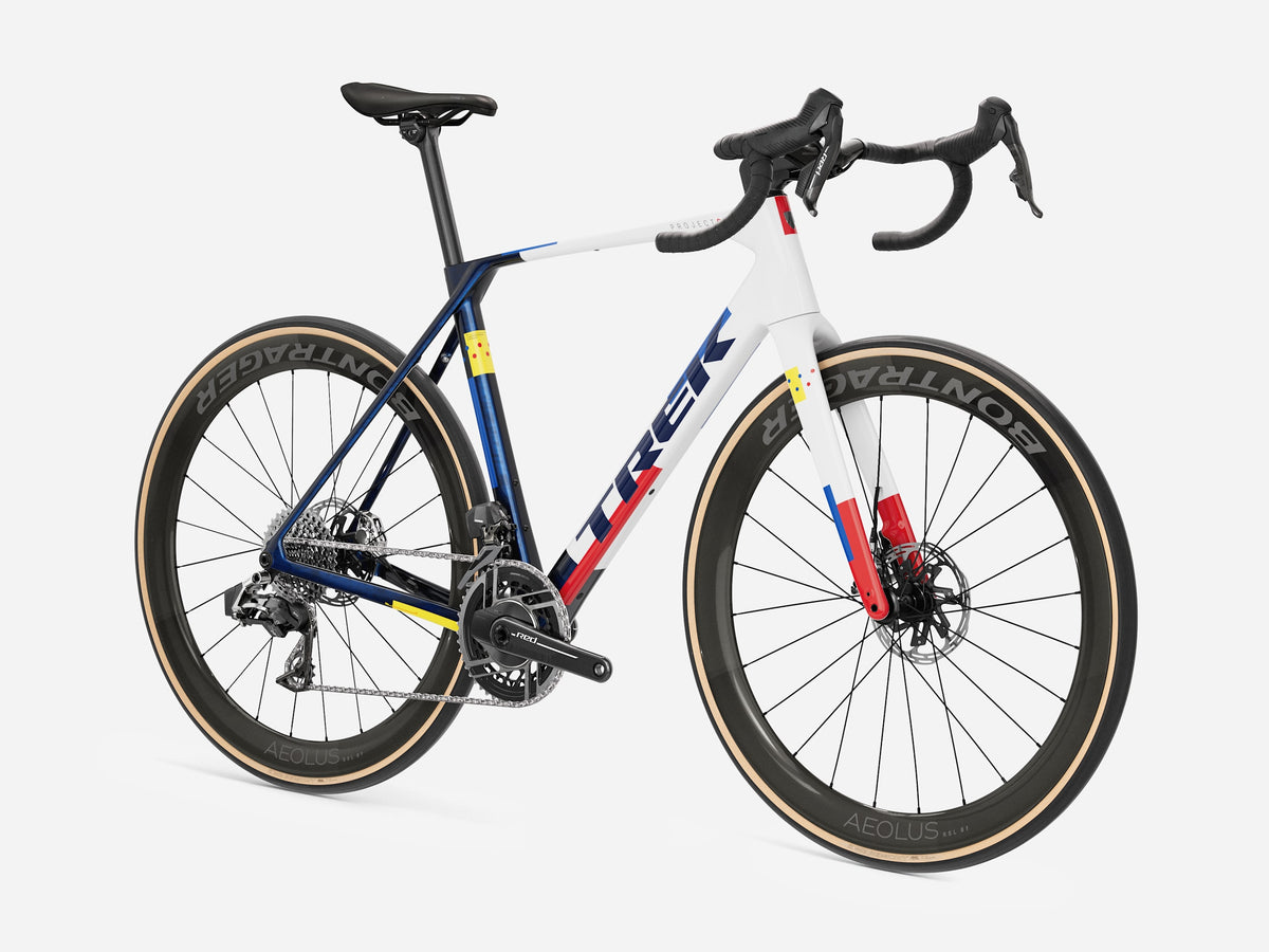 Trek Domane SLR 9 AXS Gen 5 Navy Smoke/Trek White