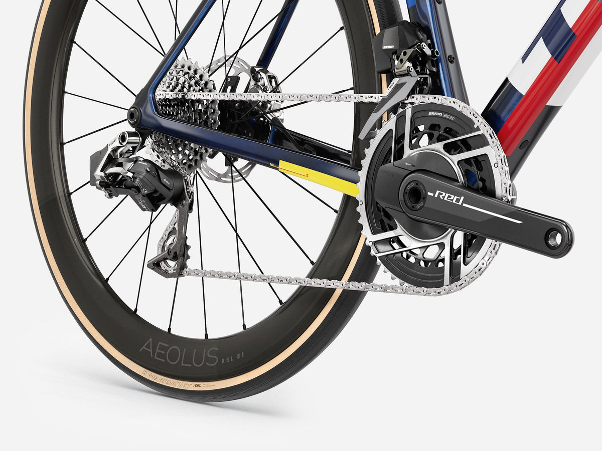 Trek Domane SLR 9 AXS Gen 5 Navy Smoke/Trek White