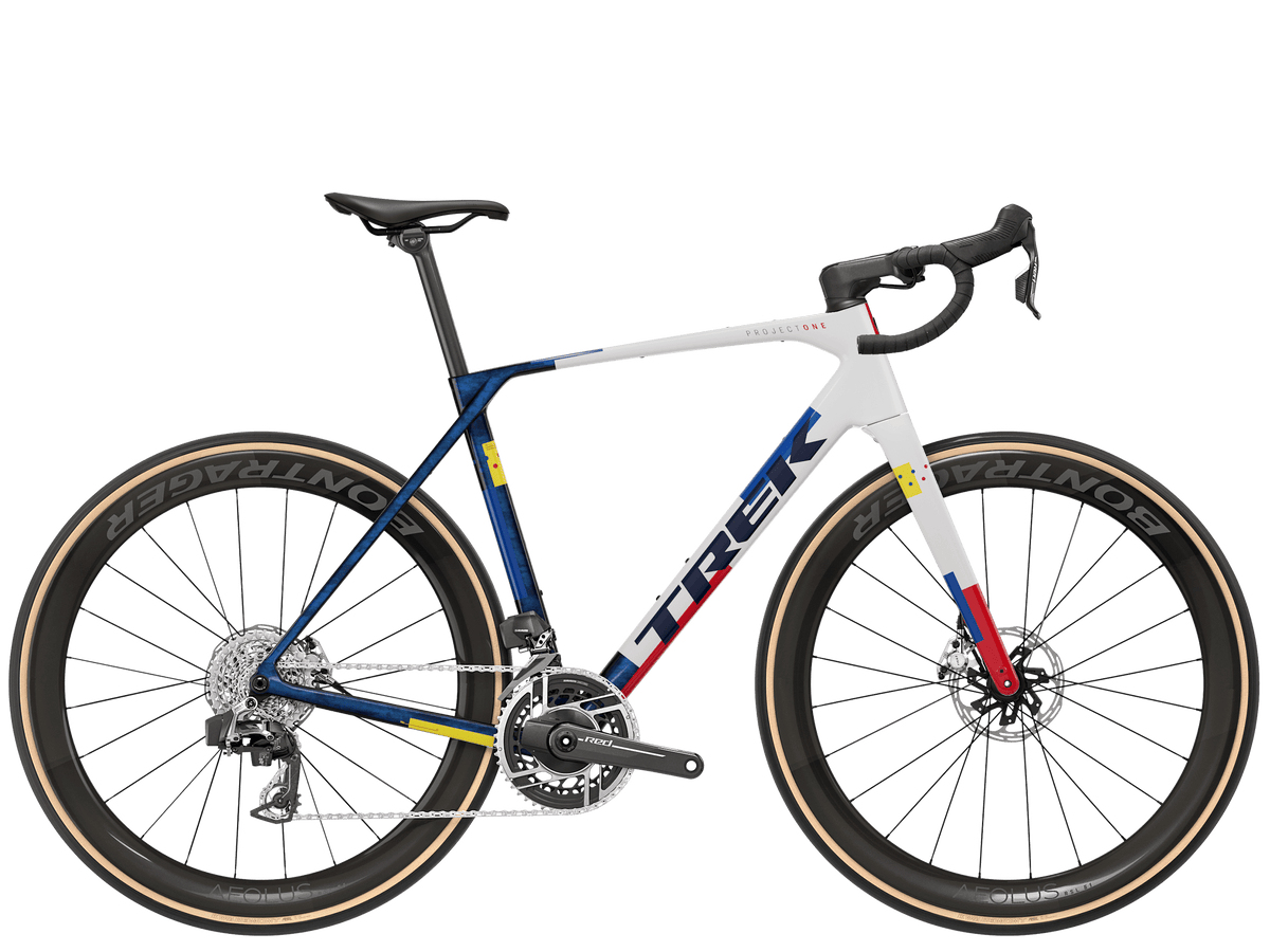 Trek Domane SLR 9 AXS Gen 5 Navy Smoke/Trek White