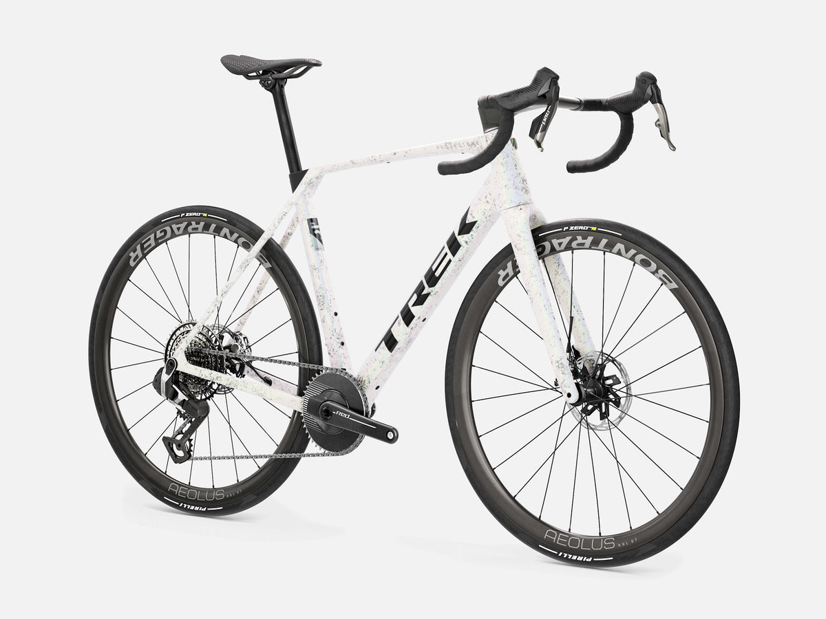 Trek Domane SLR 9 AXS 1x Gen 5 Mother of Pearl/Silver Marble