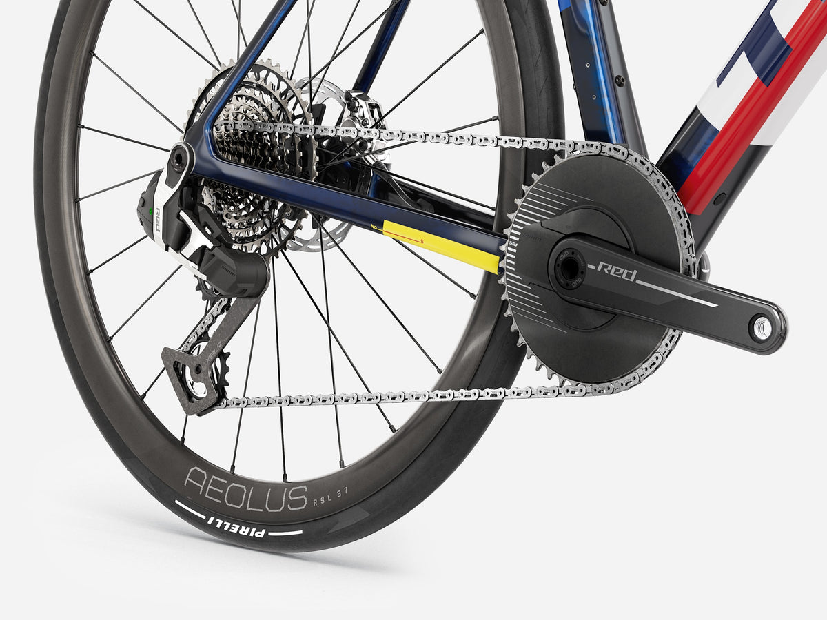 Trek Domane SLR 9 AXS 1x Gen 5 Navy Smoke/Trek White