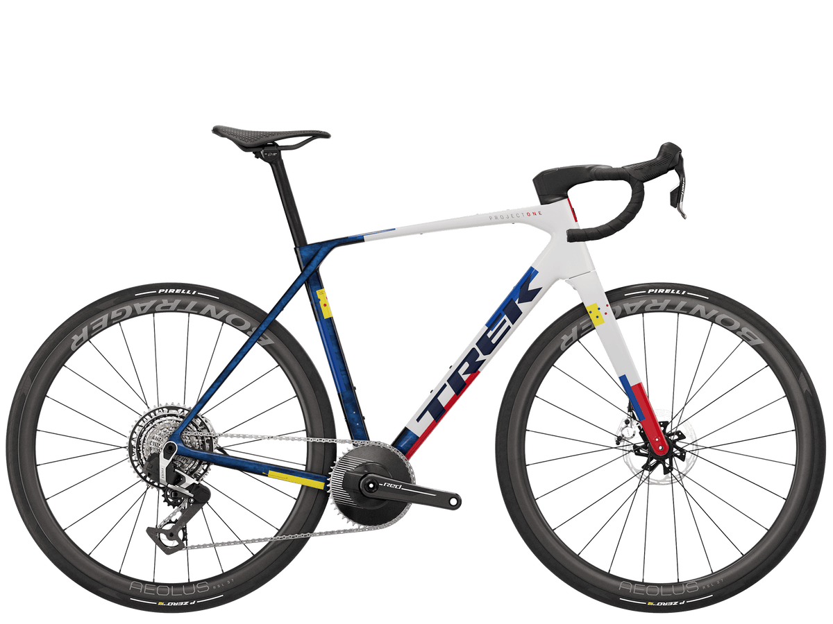 Trek Domane SLR 9 AXS 1x Gen 5 Navy Smoke/Trek White
