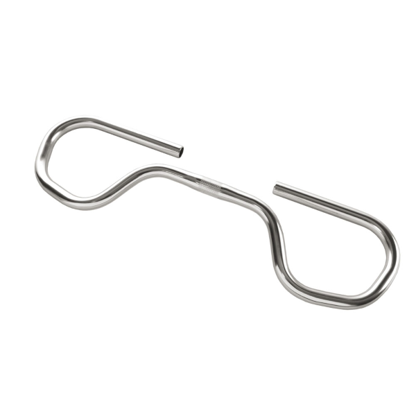 Easy - Touring Handlebar 25.4x590mm, silver polish color