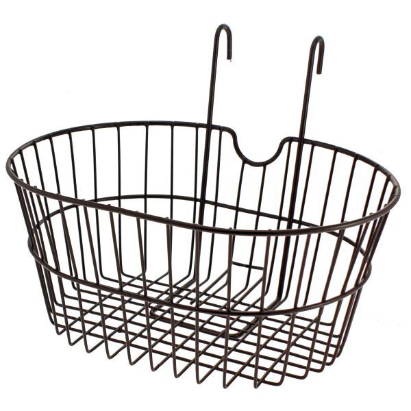 Easy - Cesta delantera DE MALLA ANCHA CON GANCHOS