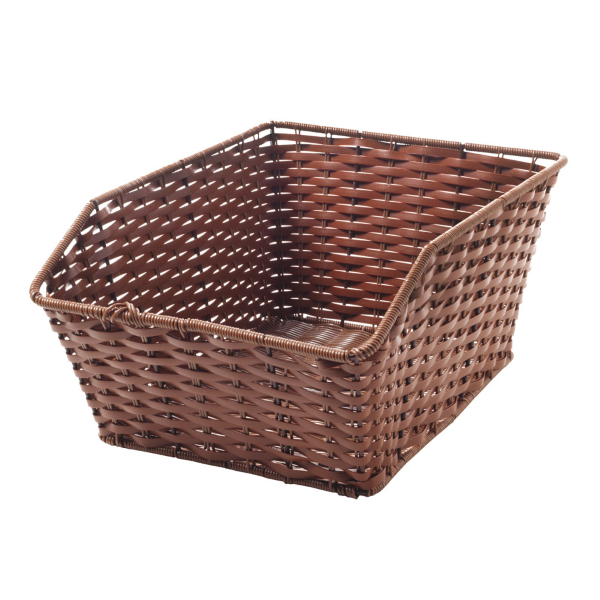Easy - Cesta trasera MIMBRE SINTÉTICO RECTANGULAR