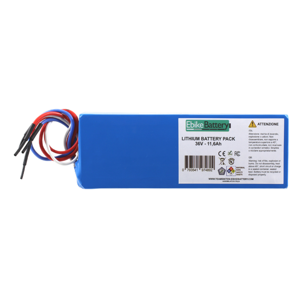 Ebike Battery - Lithium battery pack for e-bike 36V 11.6Ah