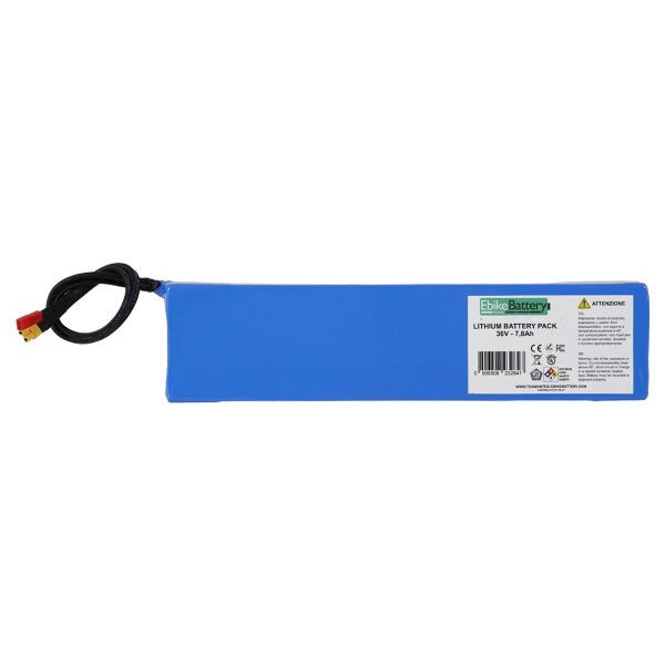 Ebike Battery - Lithium battery pack for scooter 36V 7.8Ah