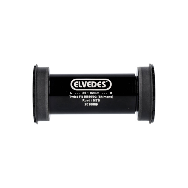 Elvedes - Road/Gravel Bottom Bracket TWIST FIT BB86/92 for 24mm SHIMANO axle