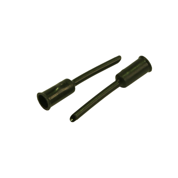 Elvedes - NAKŁADKA NA PANCERZ Z PRZEDŁUŻKĄ - OPAKOWANIE 50 SZT, PVC, Ø 5MM HAMULEC, CZARNA