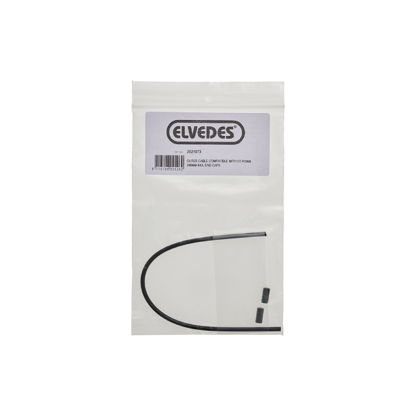 Elvedes - Soft housing 3.5 mm diameter, 240 mm with 2 end caps