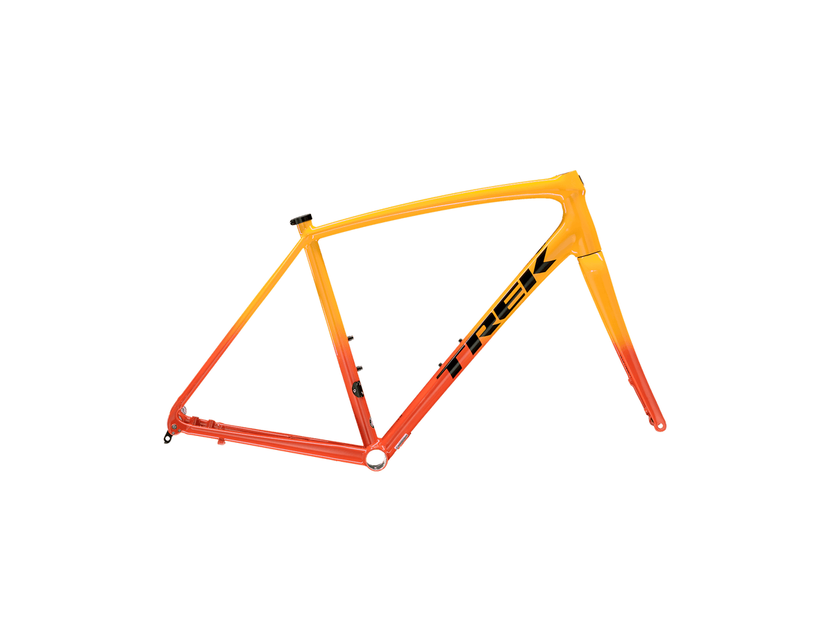 Trek Émonda ALR Disc Radioactive Red to Marigold Fade