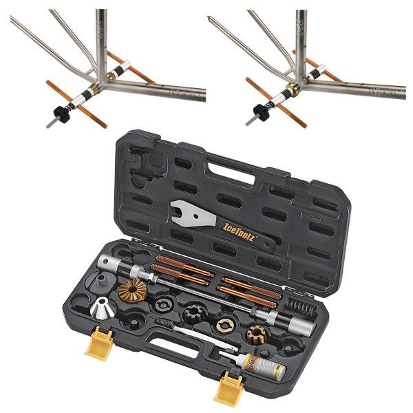 Icetoolz - FRÄS-/GEWINDEBOHRER-KIT FÜR TRETLAGER