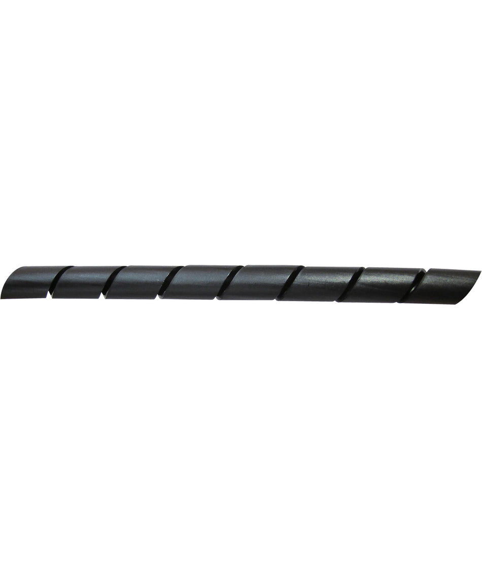 Black spiral wrap 10m