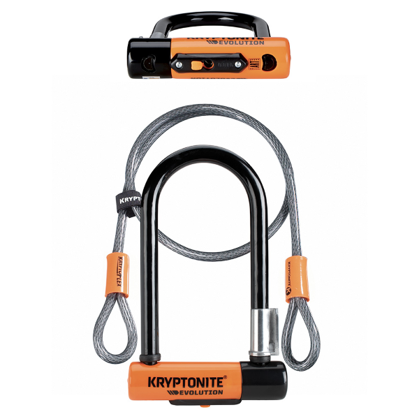 Kryptonite - MINI-7 U-Lock padlock WITH CABLE