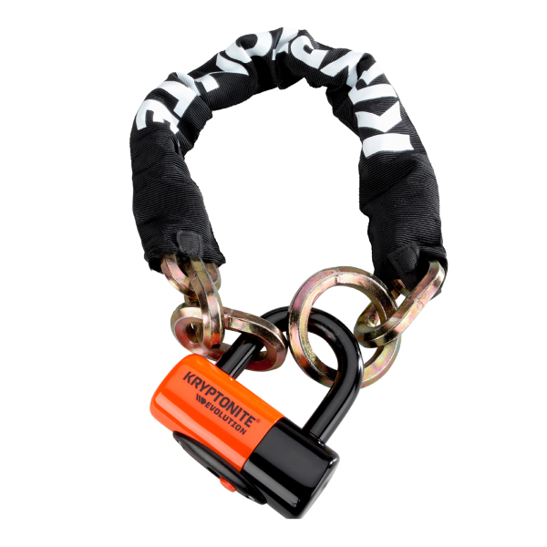 Kryptonite - NEW YORK NOOSE 1275 Chain and EVOLUTION SERIES 4 Lock