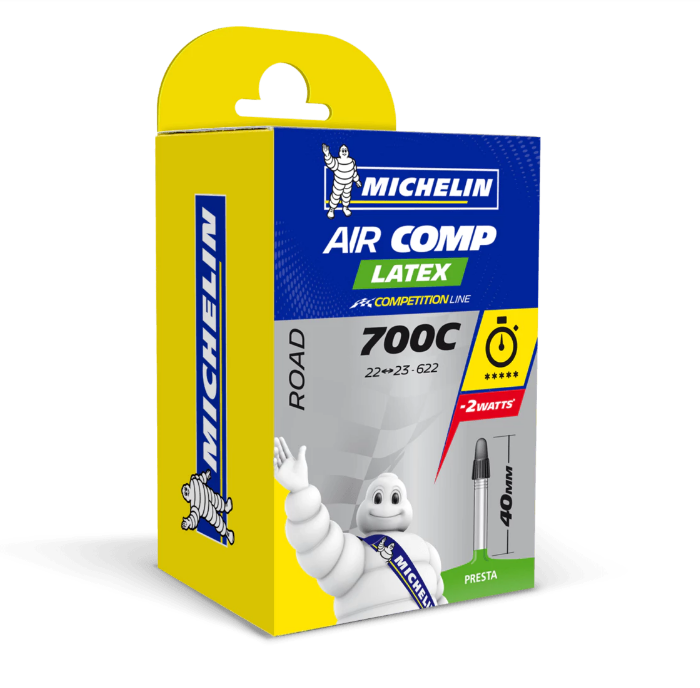Dętka Michelin Air Comp Latex 700x22/23 Zawór Presta 40mm