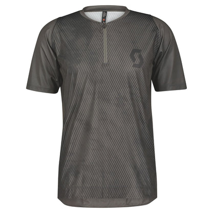 Camisa masculina Scott Trail vertic con cremallera corta