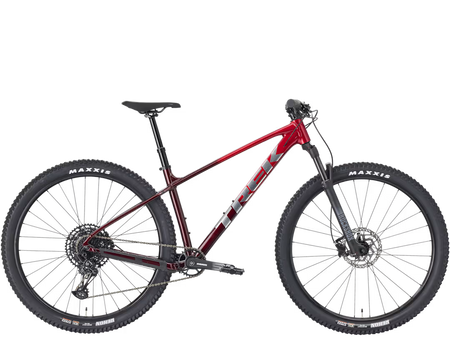 Trek Marlin 7 Gen 3 2027, forcella 100 mm Fury Red Fade / S