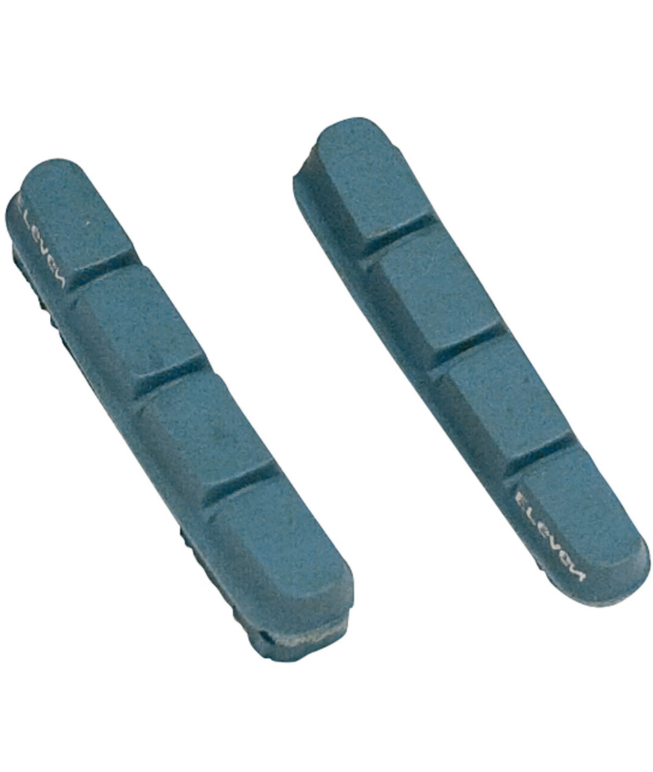 Pattini corsa Eleven di ricambio Blue Compound tipo Campagnolo cerchi in carbonio