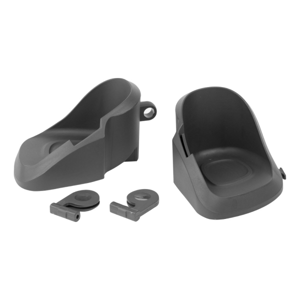 Qibbel - PAIRE DE REPOSE-PIEDS ET CLIPS DE FIXATION pour sièges Air Front et Air Rear
