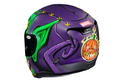 HJC RPHA 11 Casque Green Gobelin Marvel