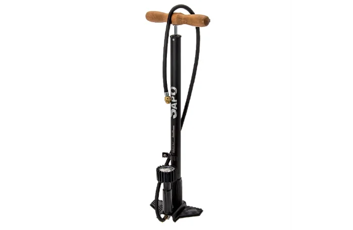 Pompe à pied OK Plus avec manomètre 12 Bar/180 PSI
