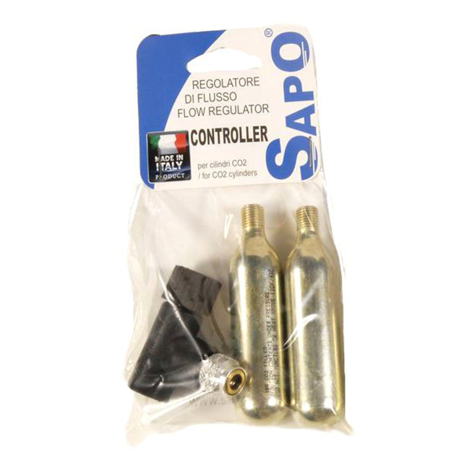 Kit Sapo Distributeur + 2 Cartouches Co2 16 Grammes