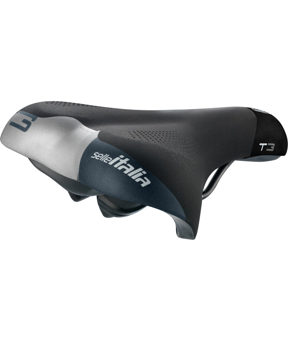 T 3 Saddle Fec Alloy Frame Soft-Tek Black