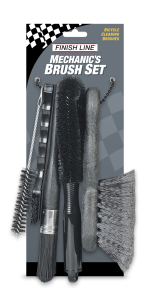 Kit de Cepillos Profesionales Finish Line Mechanic's Brush Set