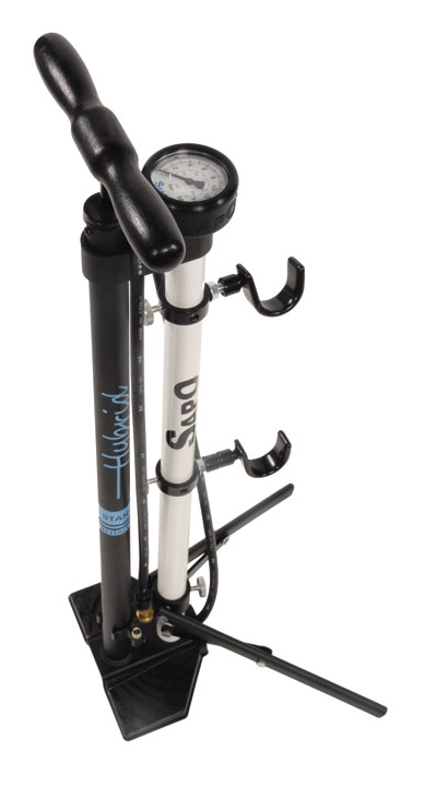 Sapo Hybrid 097 floor pump and stand