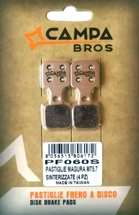 Comprimés de galets cama bros PF060S Magura MT5.7 (4 pièces)