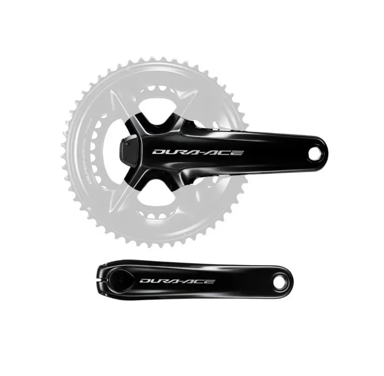 Set manivelles Shimano Dura-Ace FC-R9200-PX avec capteur de puissance (sans plateaux)