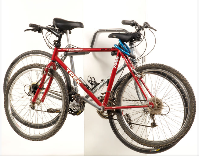 Wall support for 2 bicisupport bs077 bicycles