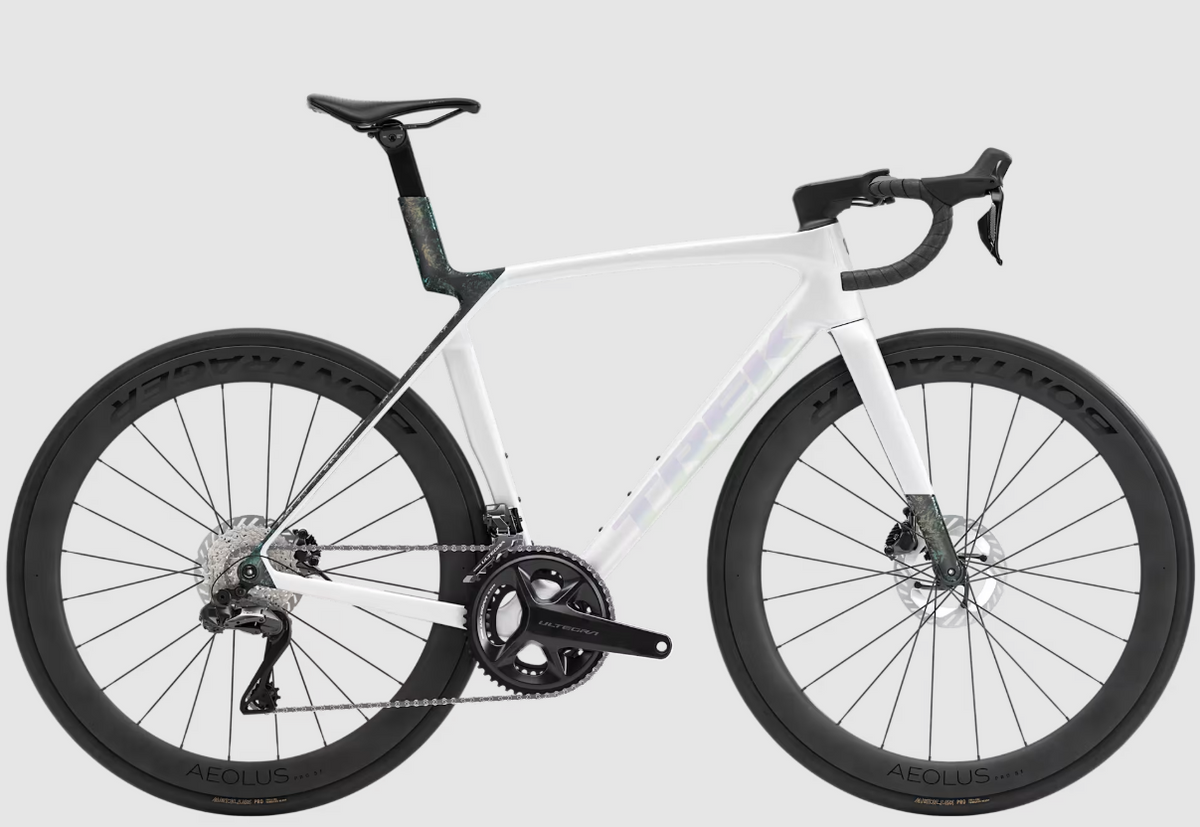 Trek Madone SL 7 Gen 8 Ultegra Di2 Gloss Crystal White/Matte Deep Smoke / XS - foto 6