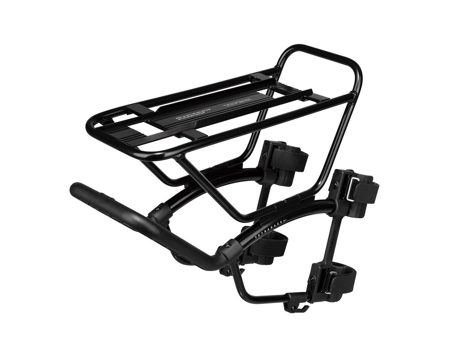 Rack de equipaje delantero Topaok Tetrarack M1 con sistema QuickTrack