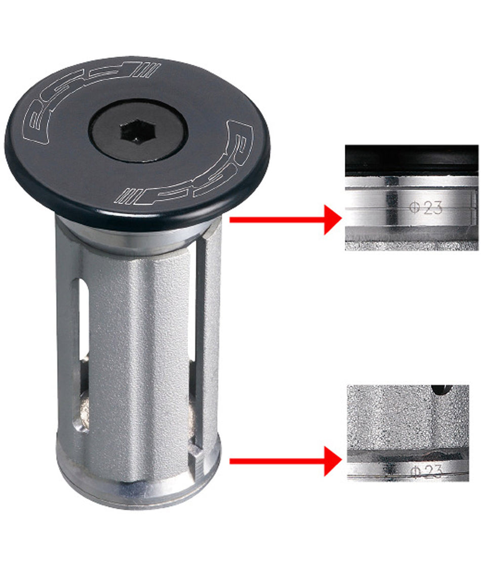 Fsa Endkappe Compressor alu für Rohr 23mm