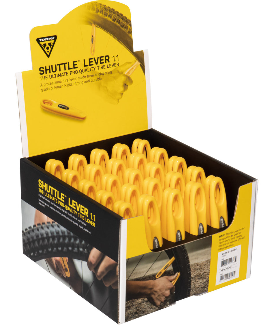 Topeak SHUTTLE LEVER 1.1 counter display box 25 sets