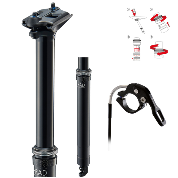 Tranz X - INTERNAL CABLE Telescopic Seatpost with Adjustable Travel SB0