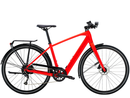 Trek FX+ 2 bici elettrica da città Viper Red / S - foto 3
