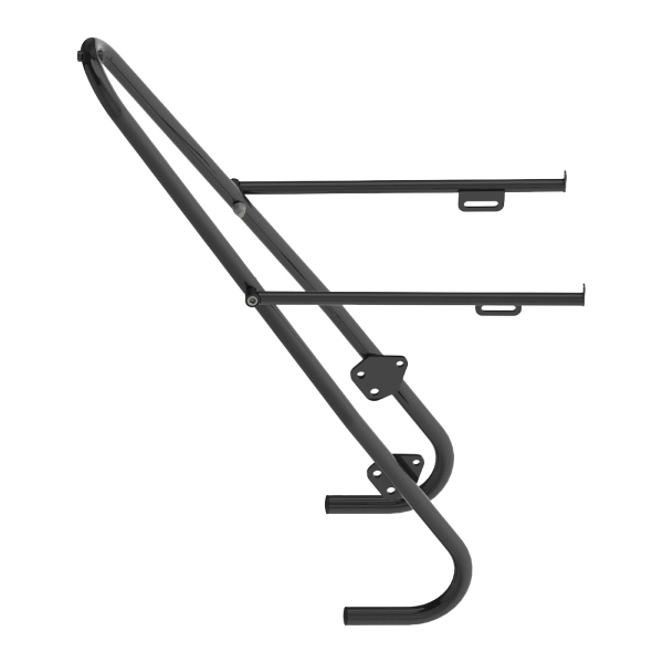 Tubus - TARA LOWRIDER Front Steel Rack - 26"-28", Black