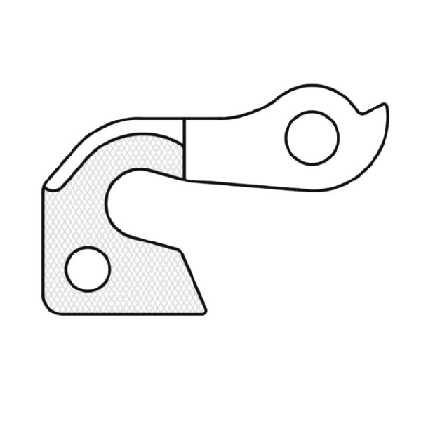 Union - Patte de dérailleur - GH-100