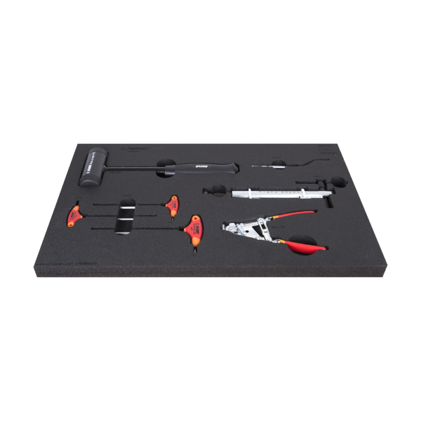 Unior - Set utensili 1600SOS13-US in vassoio SOS per cassettiera stretta